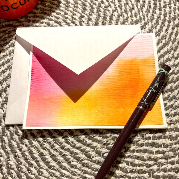 Other - 💝 Set of six Note cards/envelopes